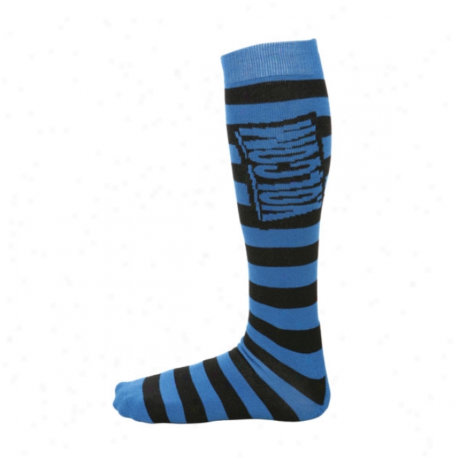 Volcom V Stripe Coolmax Sock Cyan