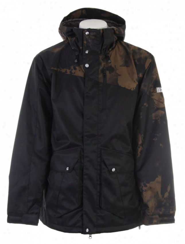 Volcom Verses Snowboard Jacket Black