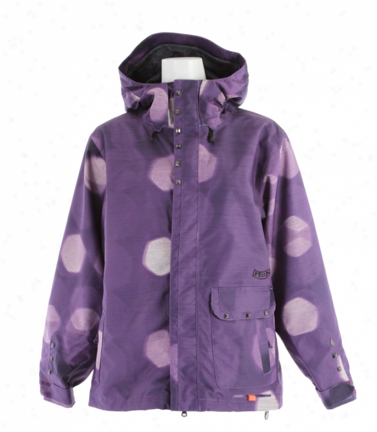 Volcom Ville Jacket Purple Flash