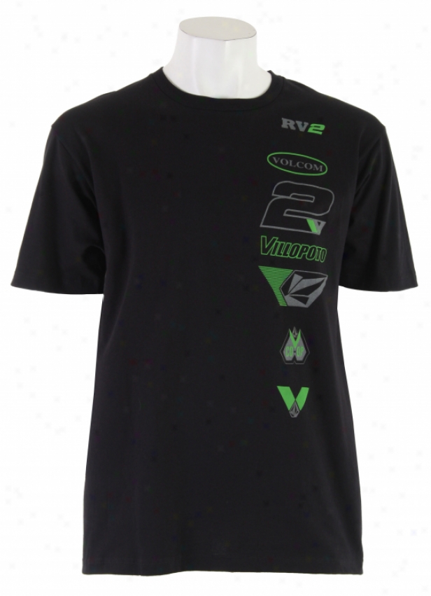 Volcom Villopoto S/s Shirt Black