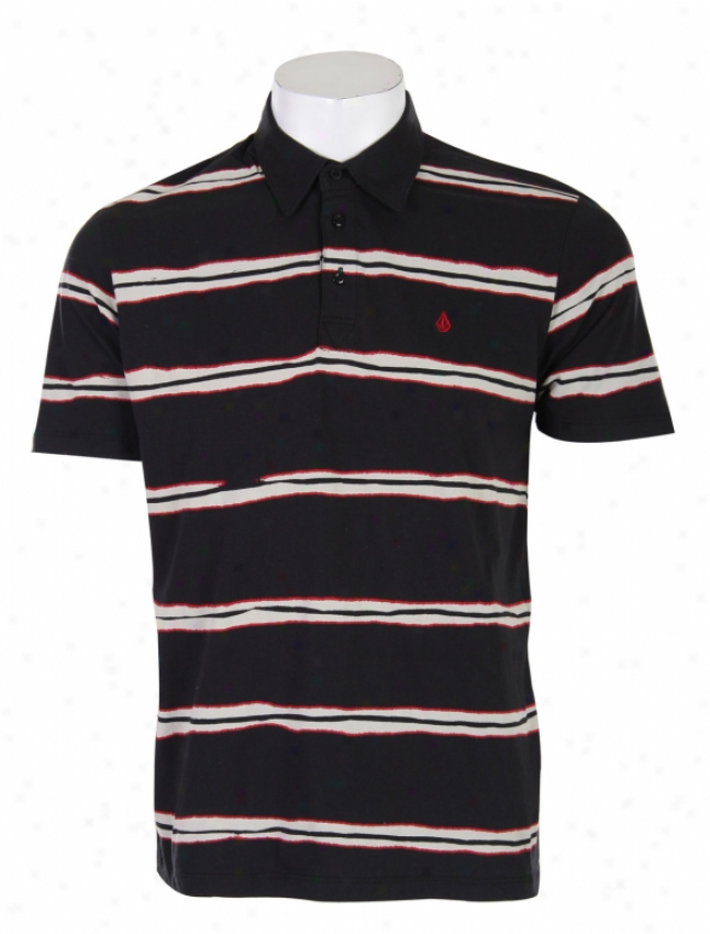 Volcom Warwick Polo Shirt Black