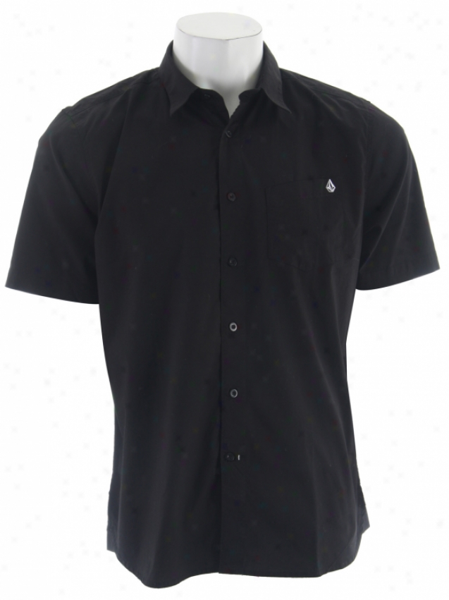 Volcom X Factor Solid S/s Shirt Black