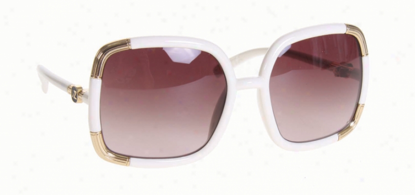 Vonzipper Alotta Sunglasses White/grey Gradient Lens