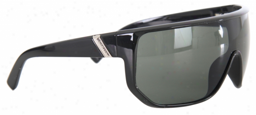 Vonzipper Bionacle Limited Sunglasses Black Gloss/grey Lens