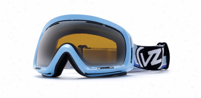 Vonzipper Dojo Snowboard Goggles Blue Rally/bronze Chrome