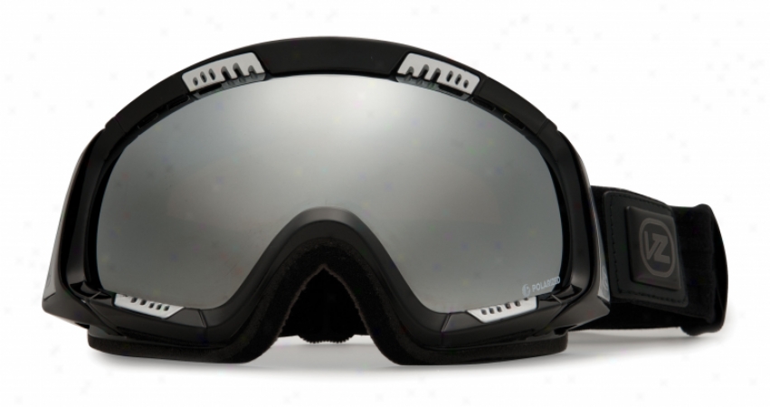 Vonzipper Feenom Snowboard Goggles Black Gloss/br0nze Chrome Polar Lens