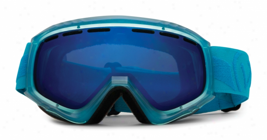 Vonzipper Missl3pop Snowboard Goggles Aqua/astro Chrome Lens