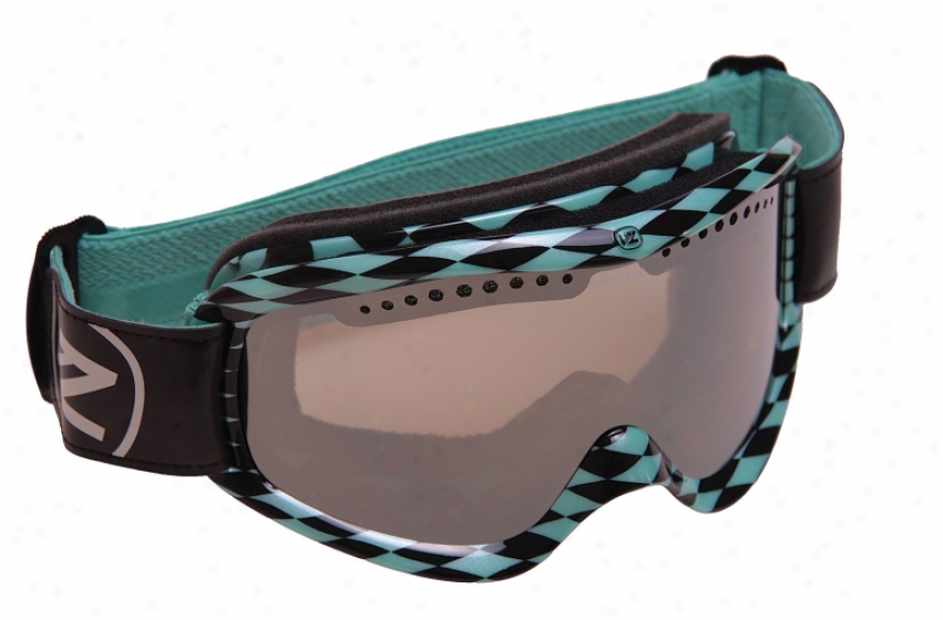 Vonzipper Sizzle Gogglew Diamonds R Forever Aqua/smoke Grey Chrome Lens