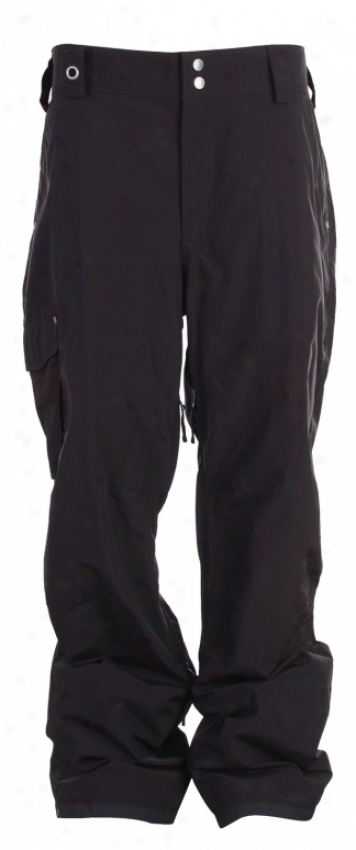 White Sierra Bilko Ii Snowboard Pants Black