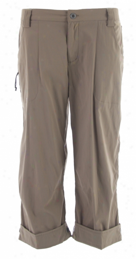 White Sierra Cache Creek Capri Pants Bark