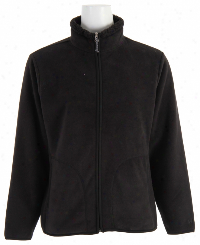 White Sierra Soda Springs Jacket Black