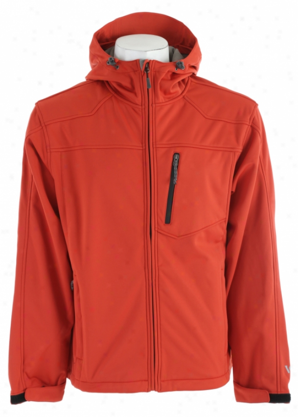 White Sierra South Shore Hooded Softshell Jacket Clay