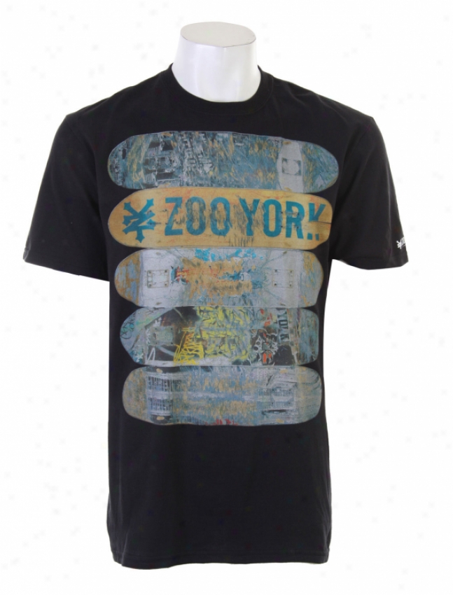 Zoo York Thrashed T-shirt Black