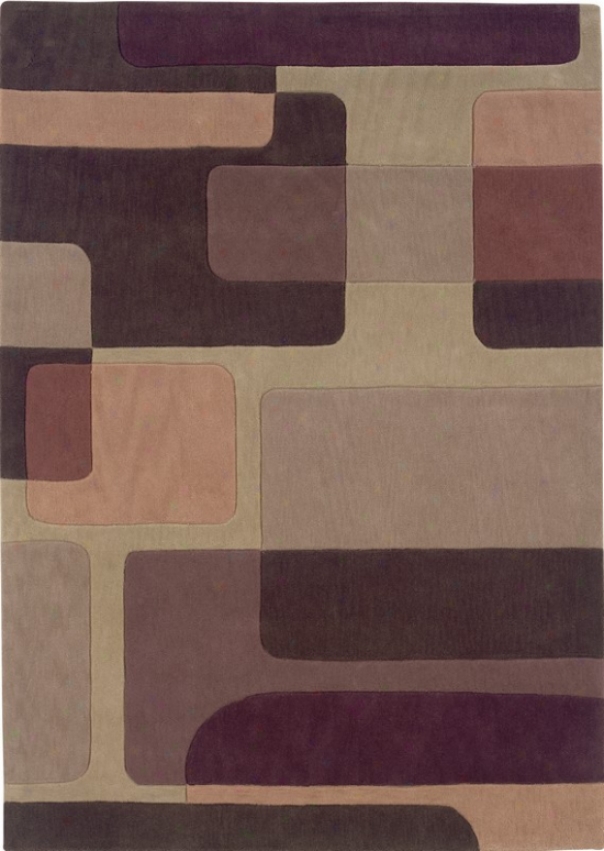 1'10&quot X 2'10&quot Superficial contents Rug Contemporary Style In Beige And Chocolate