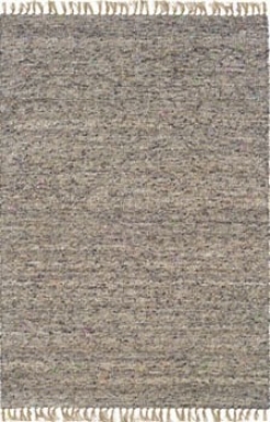 1'10&quot X 2'10&quot Hand Woven Area Rug Boucle Appearance In Dark And Natural