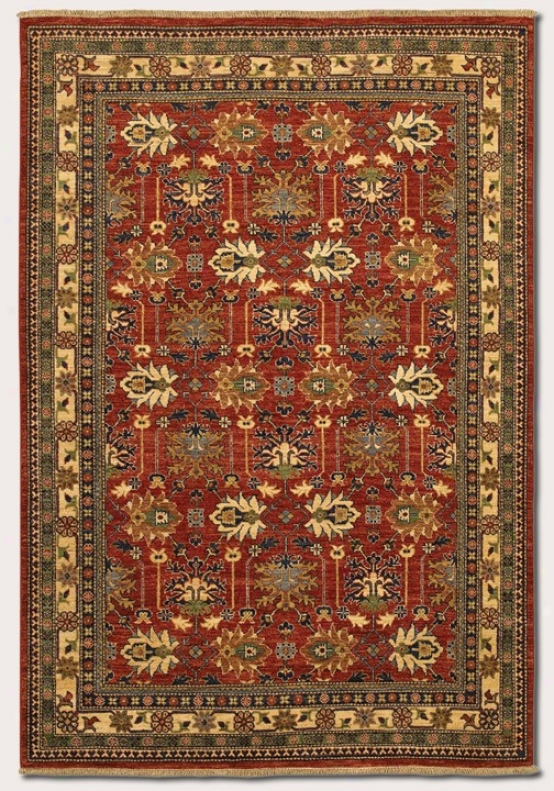 12'6&quot X 15' Area Rug Classic Persian Pattern In Reddish Clay