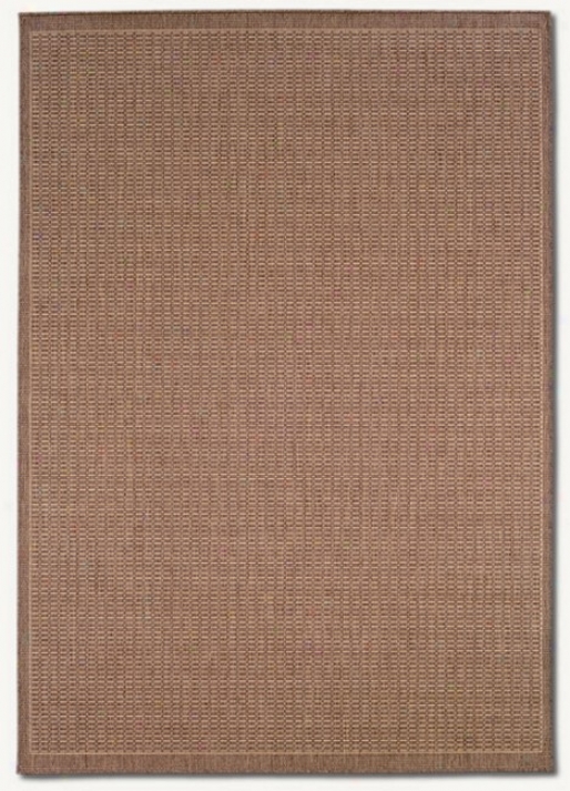 2' X 3'7&quot Load Stitch Cocoa Natural Indoor/outdoor Area Rug