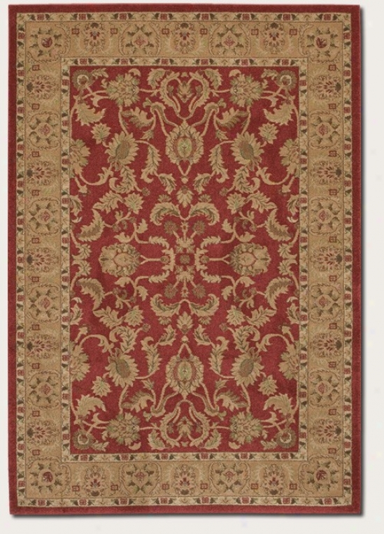 2'11&quot X 7'6&quot Runner Area Rug Persian Pzttern In Red Color