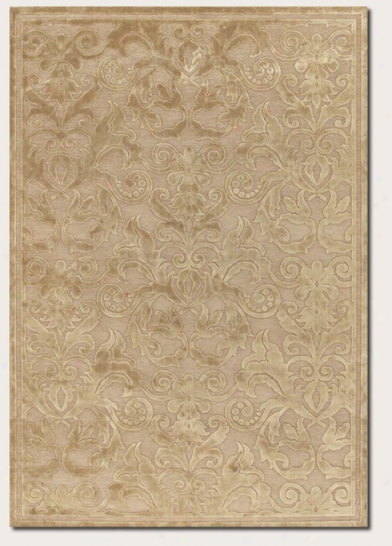 2'11&quot X 7'6&quot Runner Area Rug Tapestry Pattern In Ivory Color