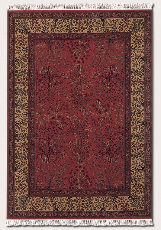 2'2&quot X 4'9&suot Area Rug Persian Pattern In Red And Beige