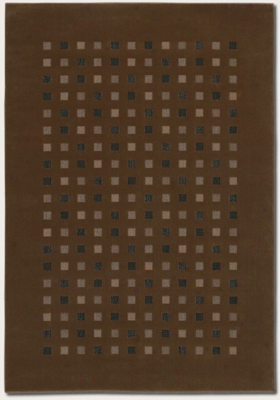 2'2&quot X 7'6&quot Runner Area Rug Contemporary Style In Coffee Color