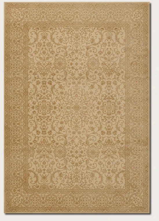2'2&quot X 7'6&quot Runner Area Rug Persian Floral Pattern In Ivory