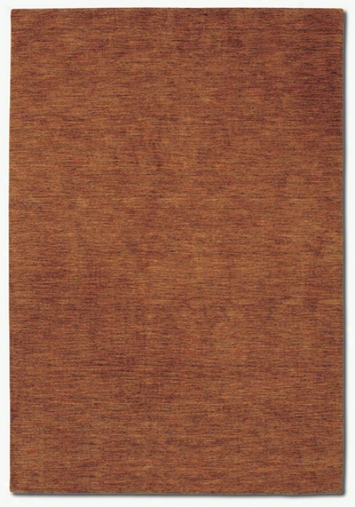 2'2&quot X 7'9&quot Contemporary Aura Rustic Clay Runner Area Rug