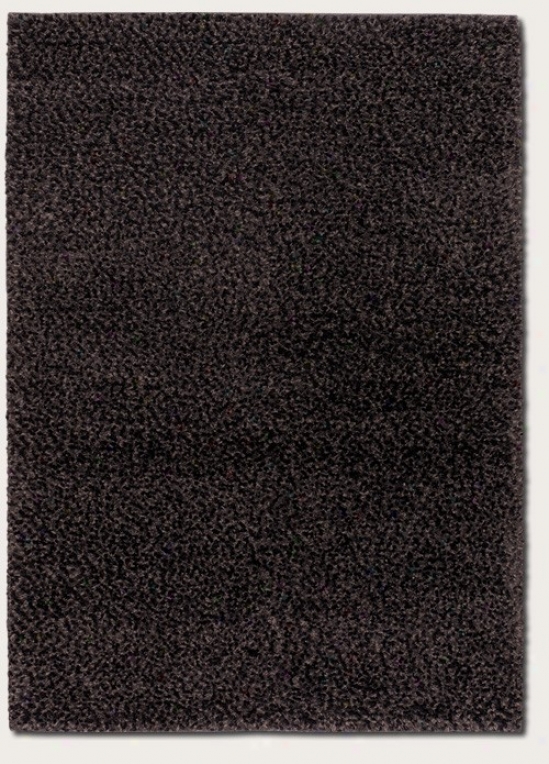 2'2&quot X 7'9&quot Runner Superficial contents Rug Contemporary Style In Midnight Grey Color