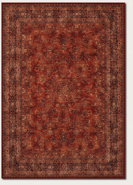 2'2&quot X 8'11&quot Runner Area Rug Classic Persian Pattern In Burgundy