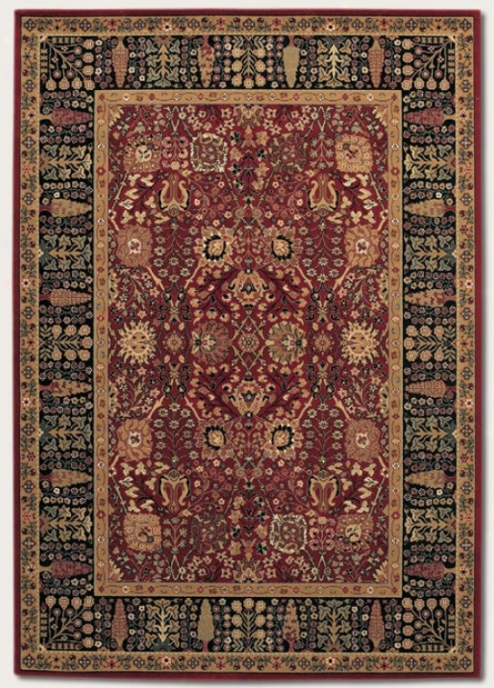 2'2&quot X 8'11&quot Runner Area Rug Classic Persian Pattern In Persian Red