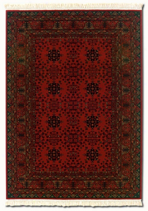 2'2&quot X 9'3&quot Kashimar Afghan Red Classic Persian Design Messenger Area Rug