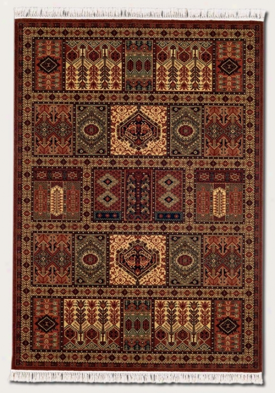 2'2&quot X 9'3&quot Runner Superficial contents Rug Elegant Persian Pattern In Burgundy