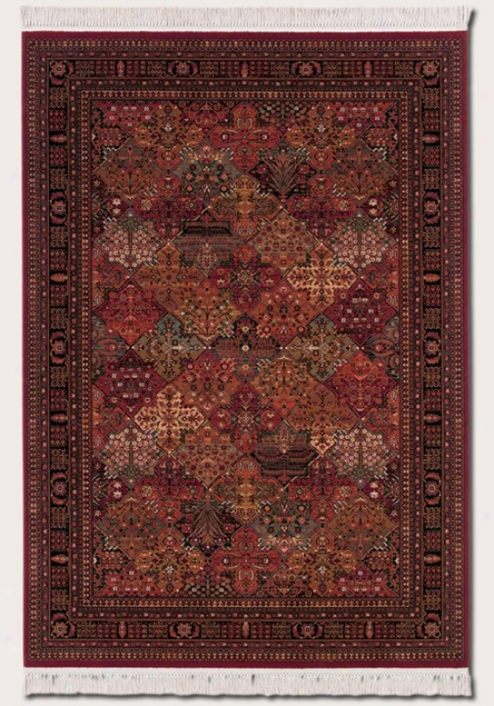 2'2&quot X 9'3&quot Runner Area Rug Classic Persian Pattern In Antique Red