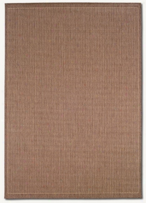 2'3&quot X 11'9&quot Load Stitch Cocoa Unaffected Indoor/outdoor Runner Area Rug