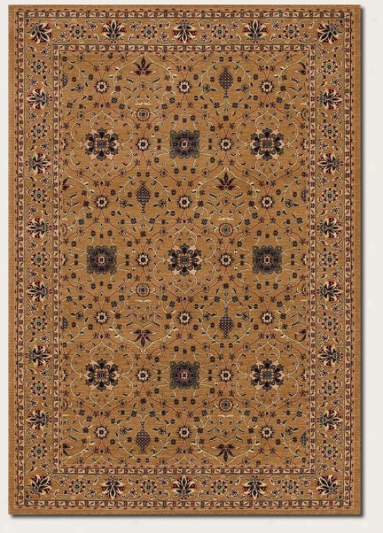 2'3&quot X 3'3q&uot Area Rug Persian Floral Pattern In Beige