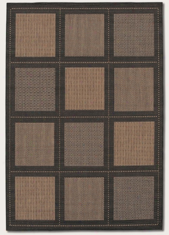 2'3&quot X 7'10&quot Runner Area Rug Grid Design In Black