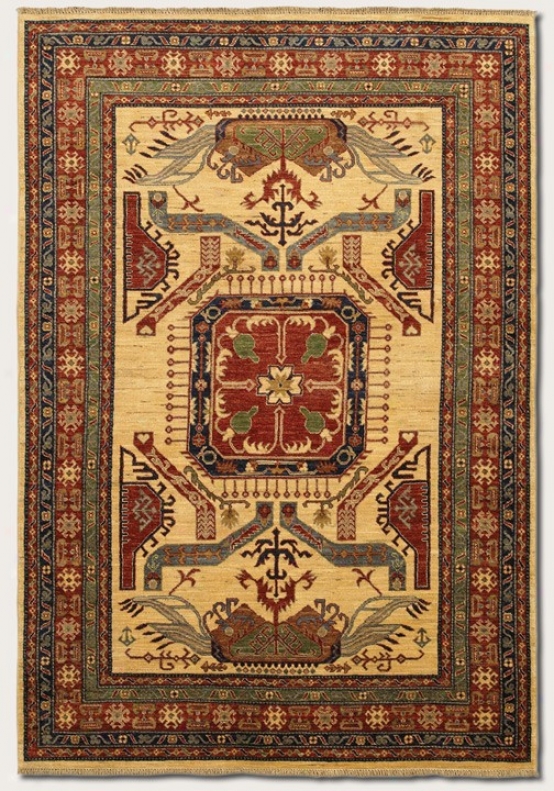 2'6&quot X 12'6&quot Runner Area Rug Classic Persian Pattern In Camel Color