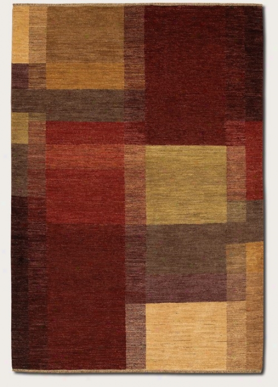 2'6&quot X 12'6&quot Runner Area Rug Eco-friendly Contemporary Style In Red