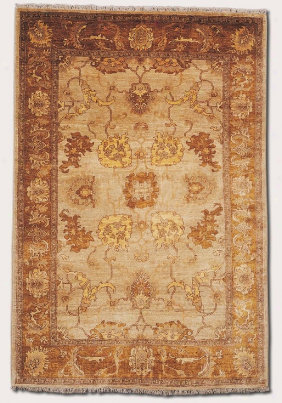 2'6&quot X 12'6&quot Runner Area Rug Eco-friendly Vintage Pattern In Beige