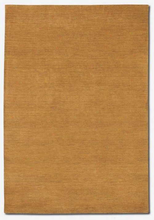 2'6&quot X 4'2&quot Contemporary Design Aura Harvest Gold Area Rug