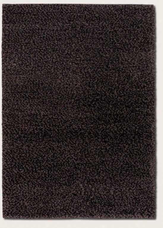 2'6&quot X 4'6&quot Area Rug Contemporary Syyle In Midnight Grey Color