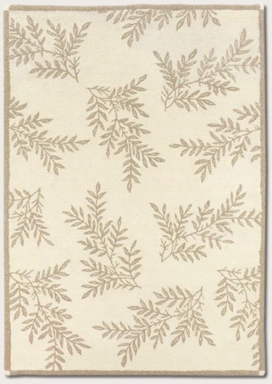 2'6&quot X 4'6&quot Area Rug Hand Crafted Pine Pattern In Of a ~ color