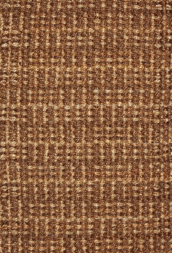 3' X 5' Area Rug Deep Tufted Jute With Hand Spun Abaca Accents