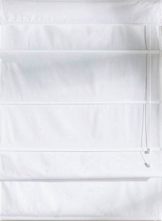 35&quuotw Window Privacy Liner In White Color Fabric