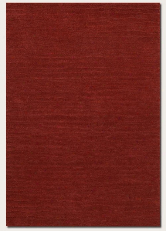 3'6&quot X 5'6&quot Area Rug Hand Crafted Contemporary Style In Wine