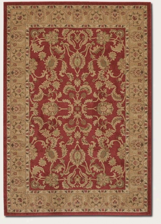 3'9&quot X 5'2&quot Region Rug Persian Pattern In Red Color