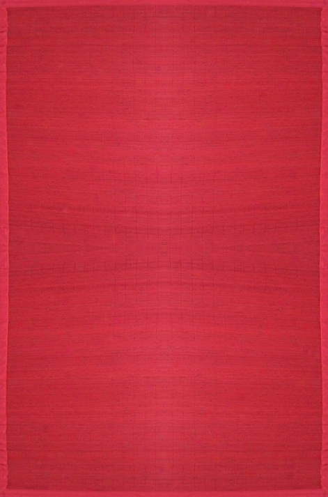 4' X 6'_Villager Crimson Environmentally Friendly Bamboo Rug