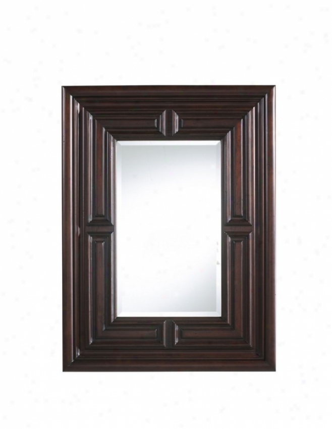 40&quothh Wall Mirror Traditional Style In Old World Finish