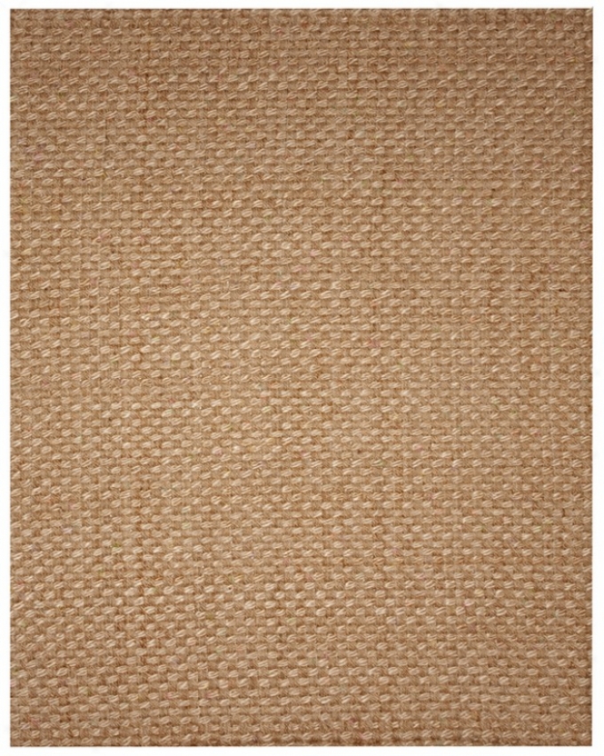 5' X 8' Jute Area Rug Eco-friendly Depuxe Hand Braided Design