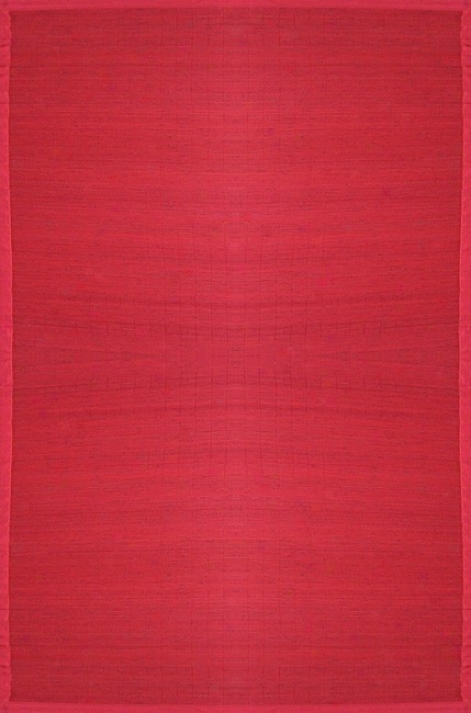 5' X 8' Villager Crimson Environmentally Friendly Bamboo Rug